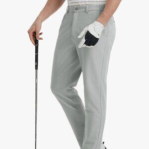 MAELREG Golf Pants Men Quick Dry - Stretch Lightweight 5 Pockets Water-Resistant